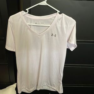 New without tag Under Armor Pale Pink T shirt